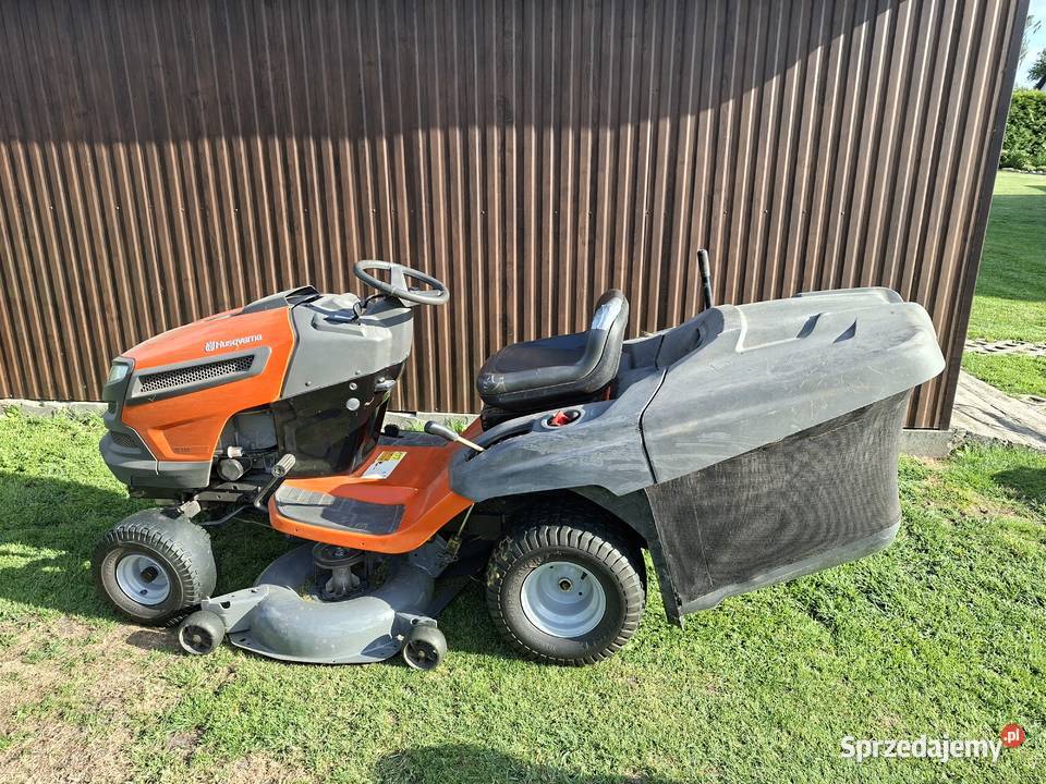 Kosiarka traktorek husqvarna tc142 serwisowana1 Tuchola