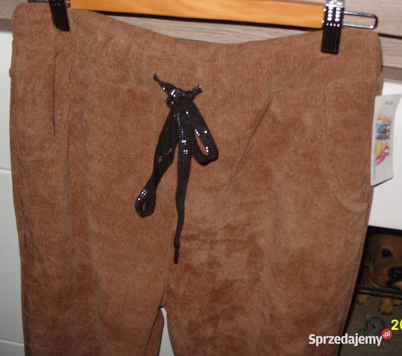 NOWE Karmelowe sztruksy COLLECTION r ML Rozmiar 38(M) Rawicz sprzedam