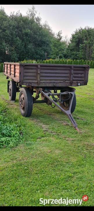 Przyczepa rolnicza nieuszkodzony Wielopole Skrzyńskie sprzedam