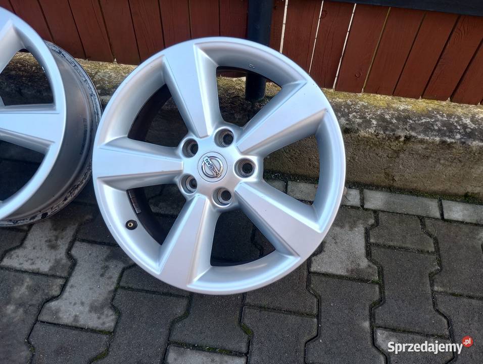 Alufelgi 17 5x1143 Nissan Qashqai Juke Murano kujawsko-pomorskie Włocławek