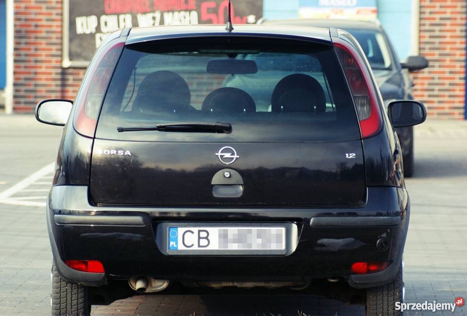 OPEL CORSA C 200304 12 16V 75 LPG 16100 1200cm3 Bydgoszcz