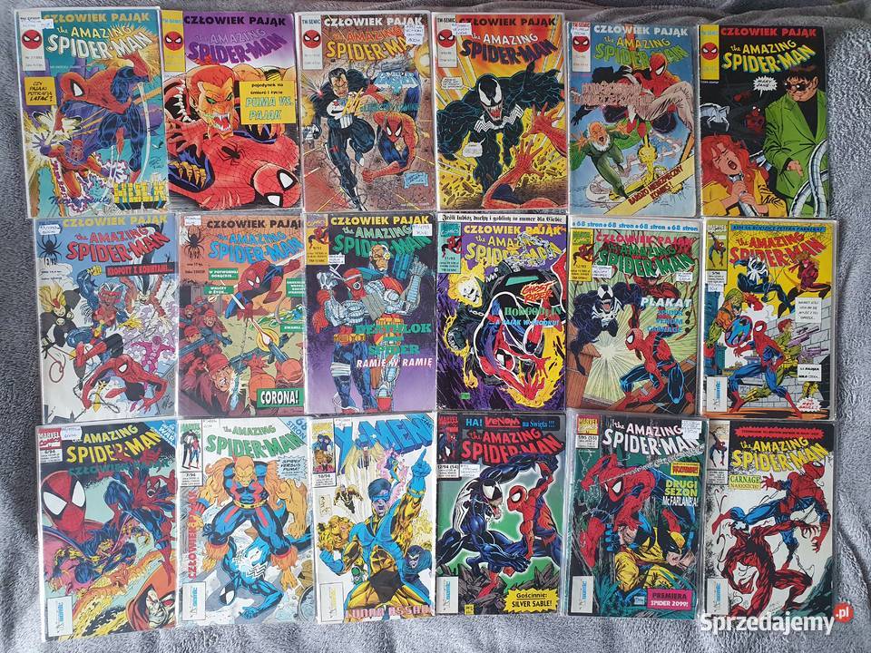 SpiderMan wydawnictwo TmSemic zestaw 57 komiksów Gdynia