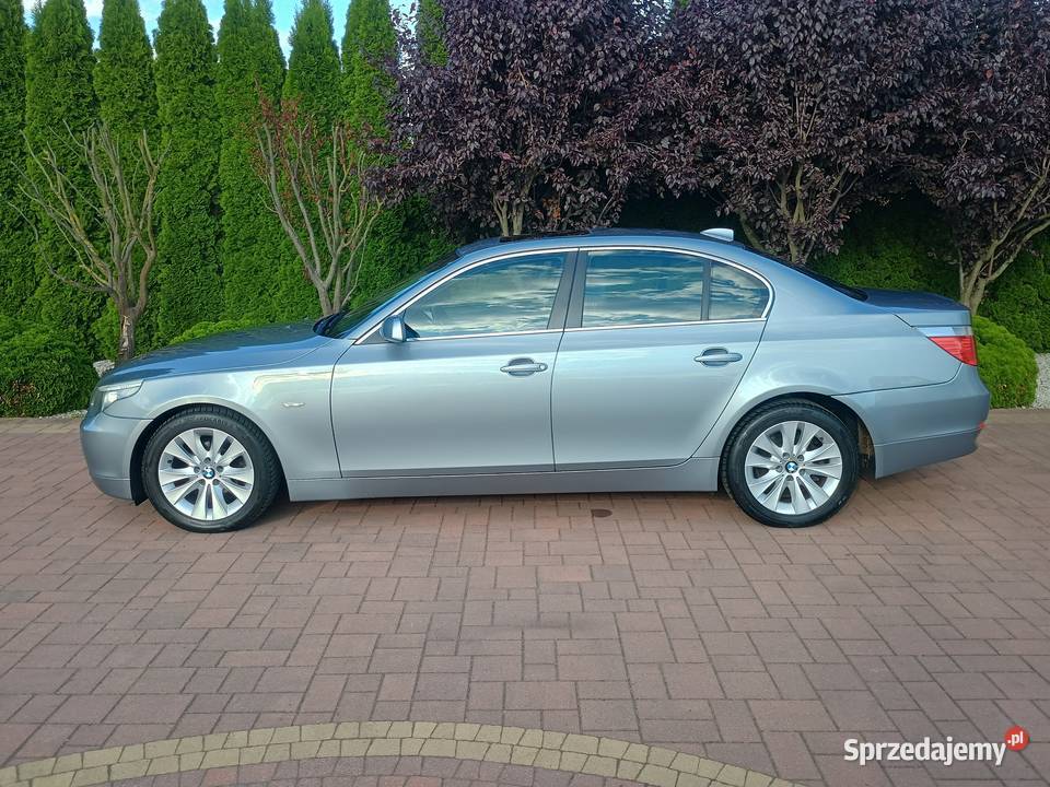 BMW 520i E60 22i 170 6biegów Nawigacja Tempomat czujnik zmierzchu