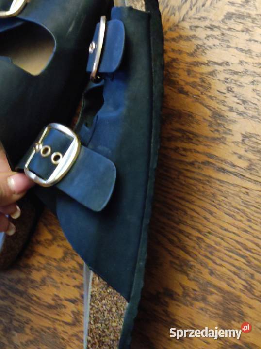 chodaki klapki loafersy złote klamry sandały Sandały i klapki Kielce