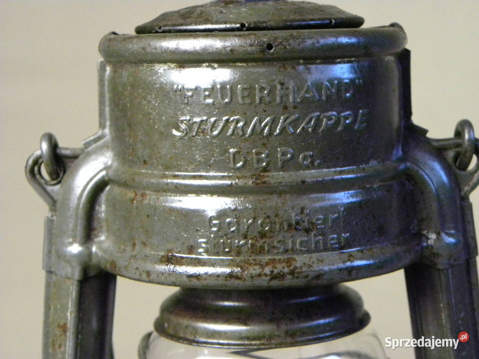 Niemiecka lampa naftowa Feuerhand 176 STk DBPa