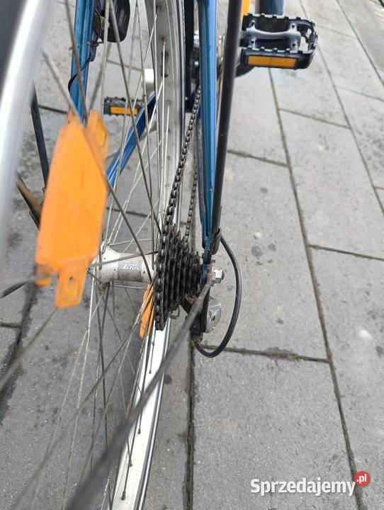 Rower miejski trekkingowy 28 bagażnik błotniki