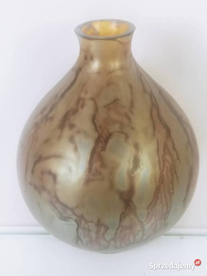 Loetz Wazon Iryzujące Szkło Loetz