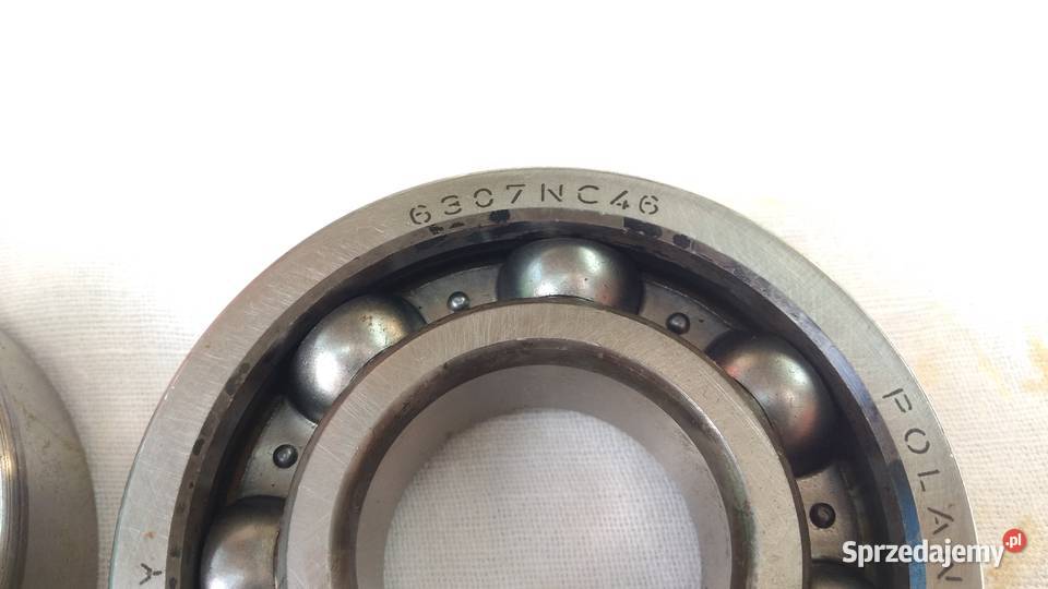 Łożysko kulkowe FŁT 6307 C 46 6307 NC 46 wał