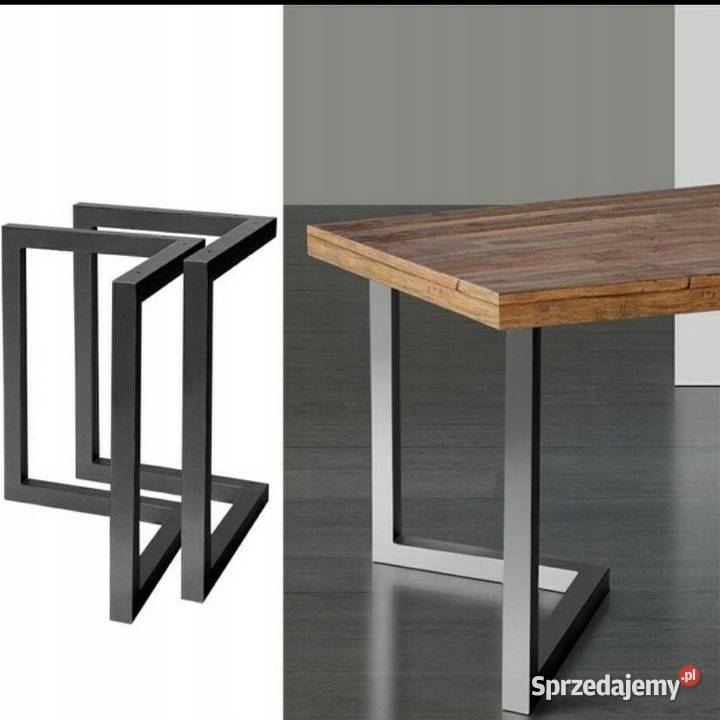 Nogi podstawa LOFT na wymiar stal mal PROSZKOWO warmińsko-mazurskie