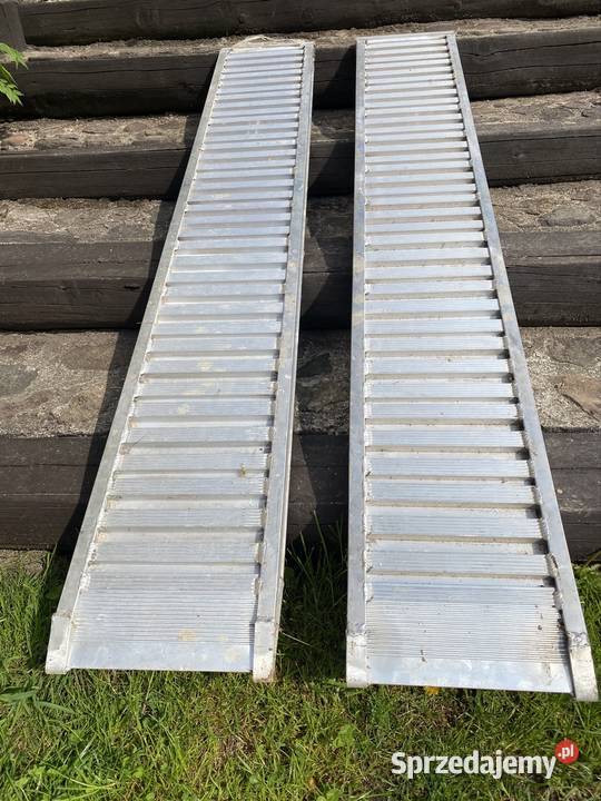 Najazdy aluminiowe 2m 1800 18t NOWE rampy