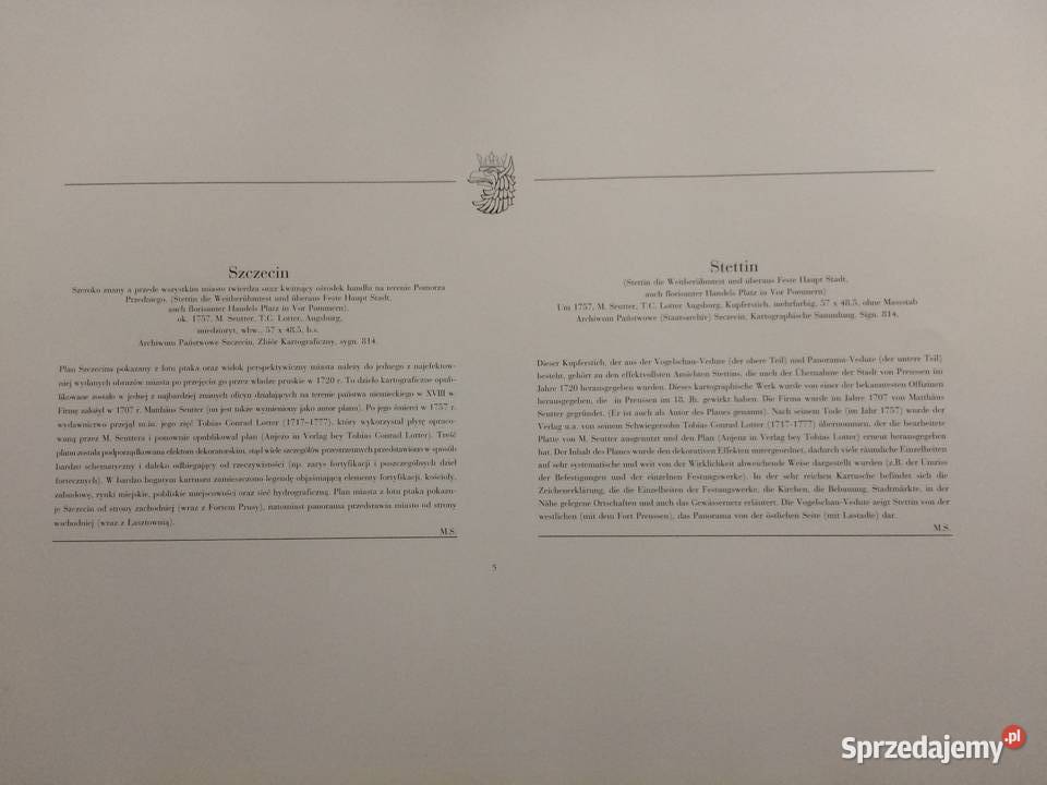 1267 Plany I Mapy Szczecina XVII Do XX Wieku 5
