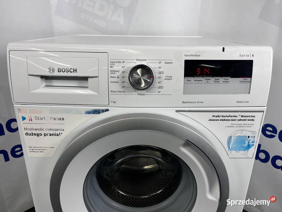 Premium pojemna Pralka Bosch 7 1000 ob A Wiejca