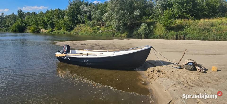Sprzedam łódź wiosłowomotorową 42m z Mercury 15 Pływanie Puławy