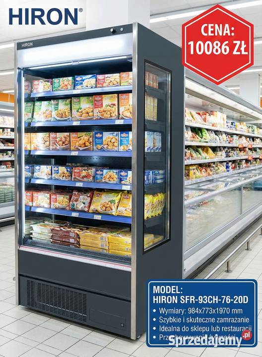 Lodówka Hiron SFR93CH7620D wolnostojące Wrocław