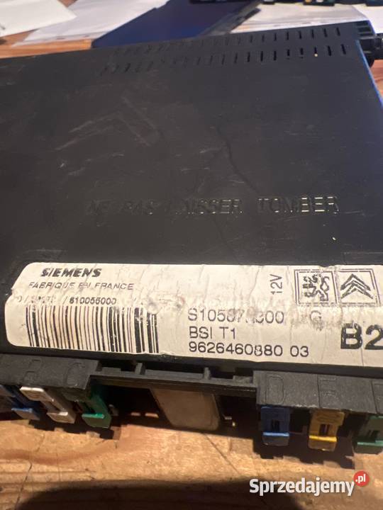 Moduł bsi citroen peugeot 9626460880 wielkopolskie Margonin