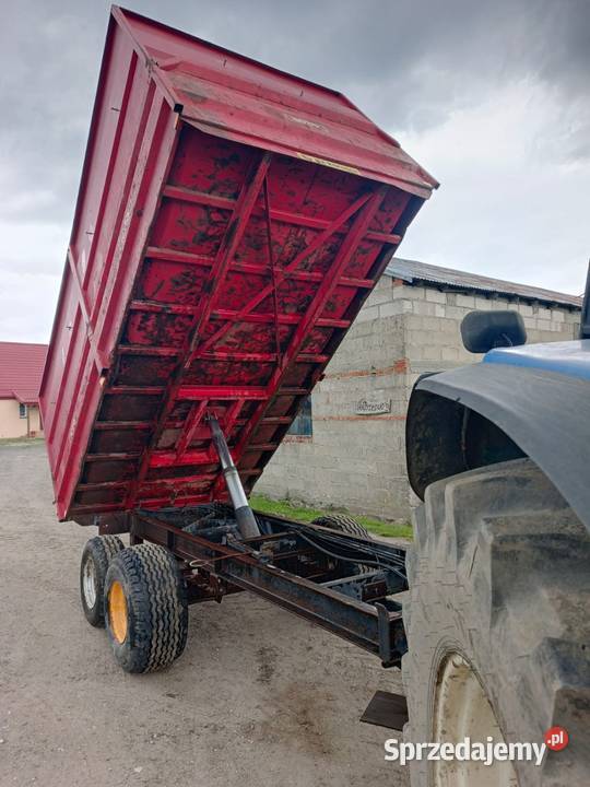 Przyczepa wywrotka tandem rolnicze budowlana Skrzydłowo