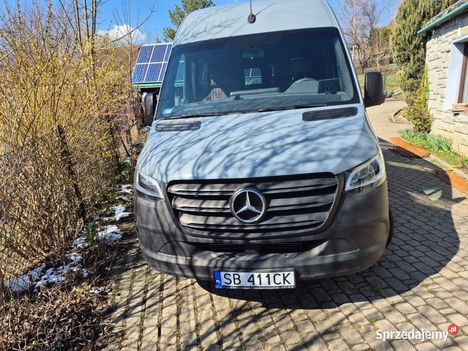 Mercedes sprinter 319 CDI camper 2021 śląskie Bielsko-Biała