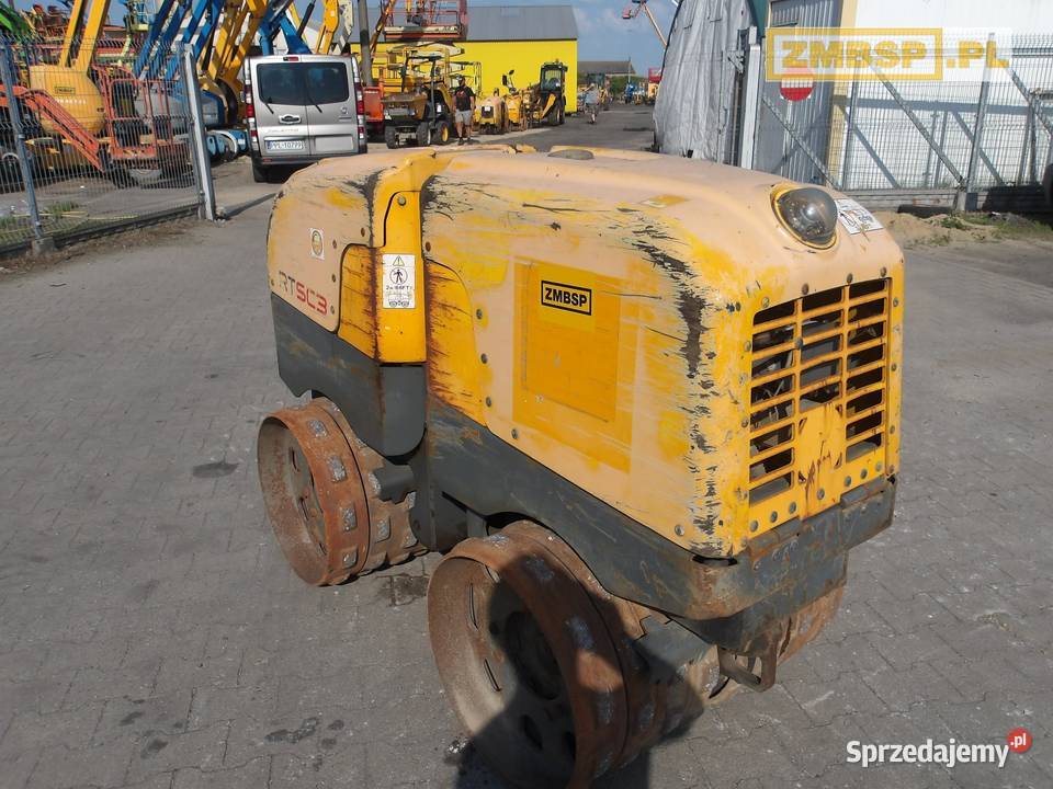 Walec okołkowany zdalnie sterowany Wacker Neuson Pleszew