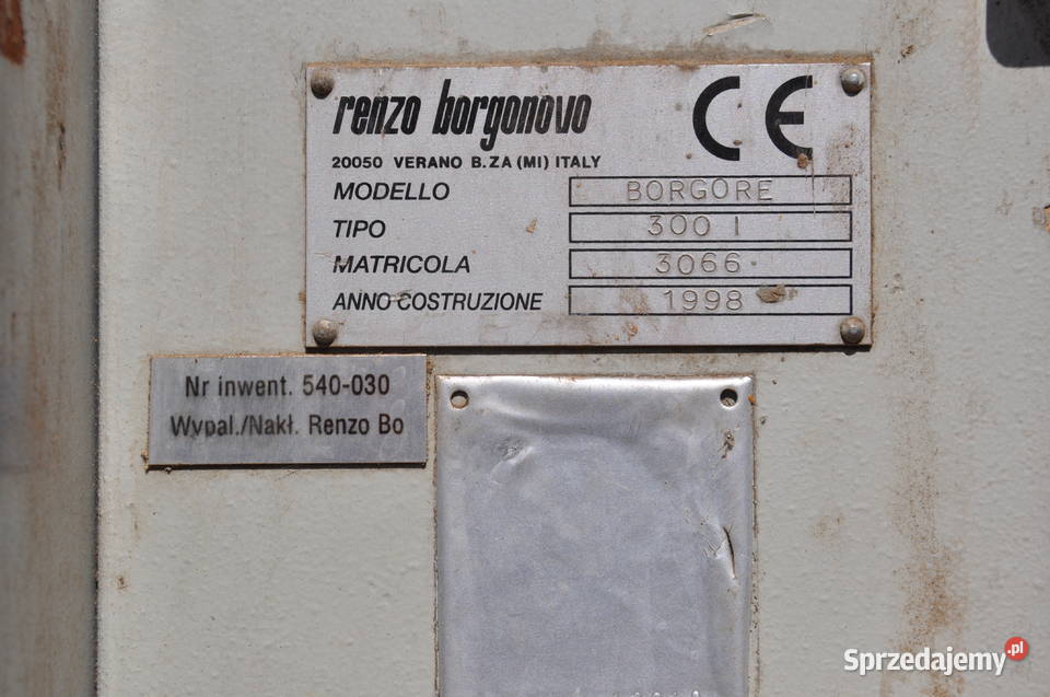 Ornamenciarka do listew BORGORE TYP 300 I