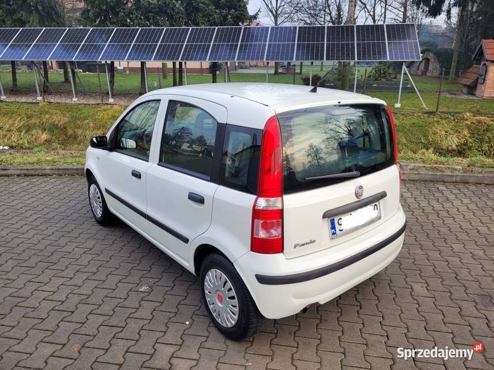 2009rFiat Panda 11 Active Wspomaganie Kierownicy biały