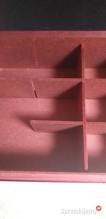 Skrzynka drewniana na herbatę Lipton