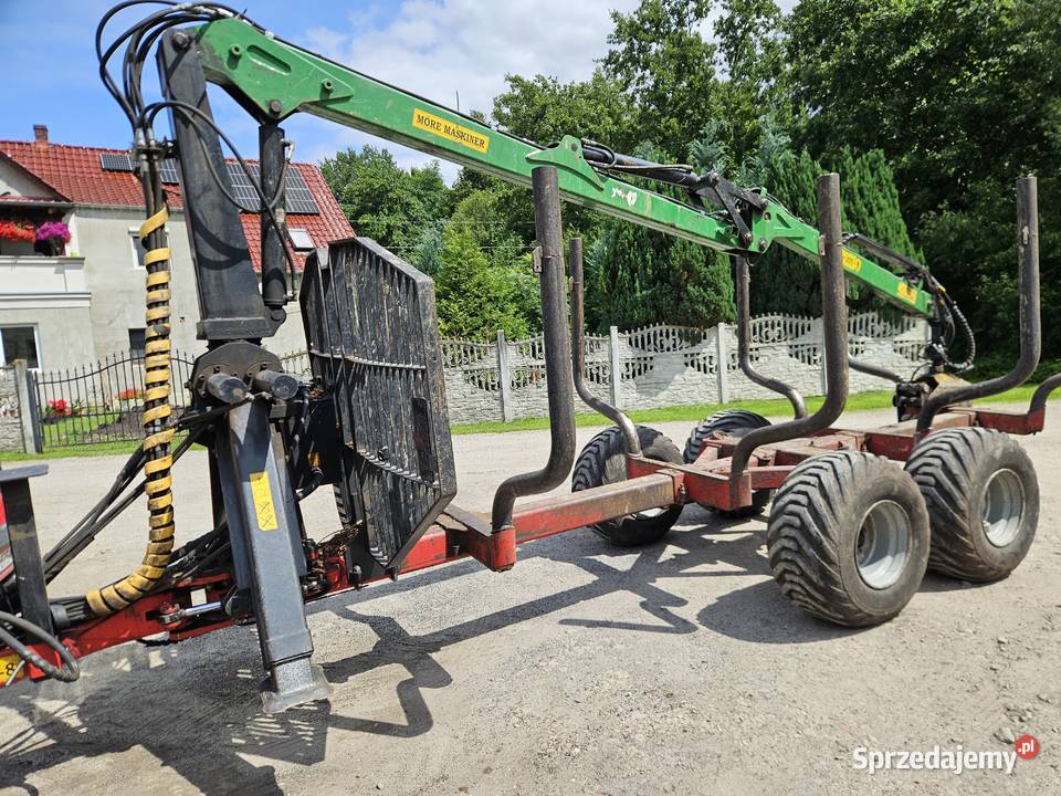 Sprzedam zestaw traktor Renault 9034 i przyczepa Pozostałe Letnica