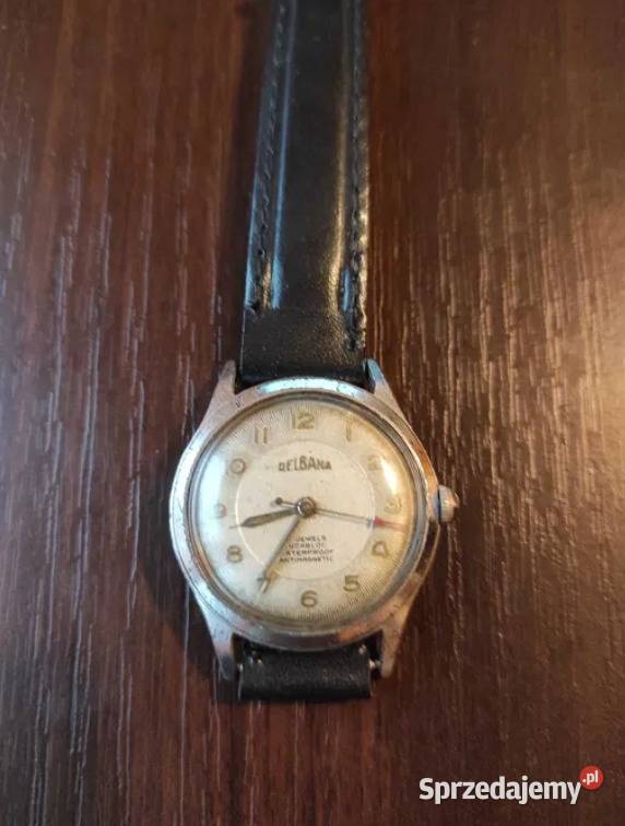 Zegarek szwajcarski vintage Delbana 17 kamieni Radom