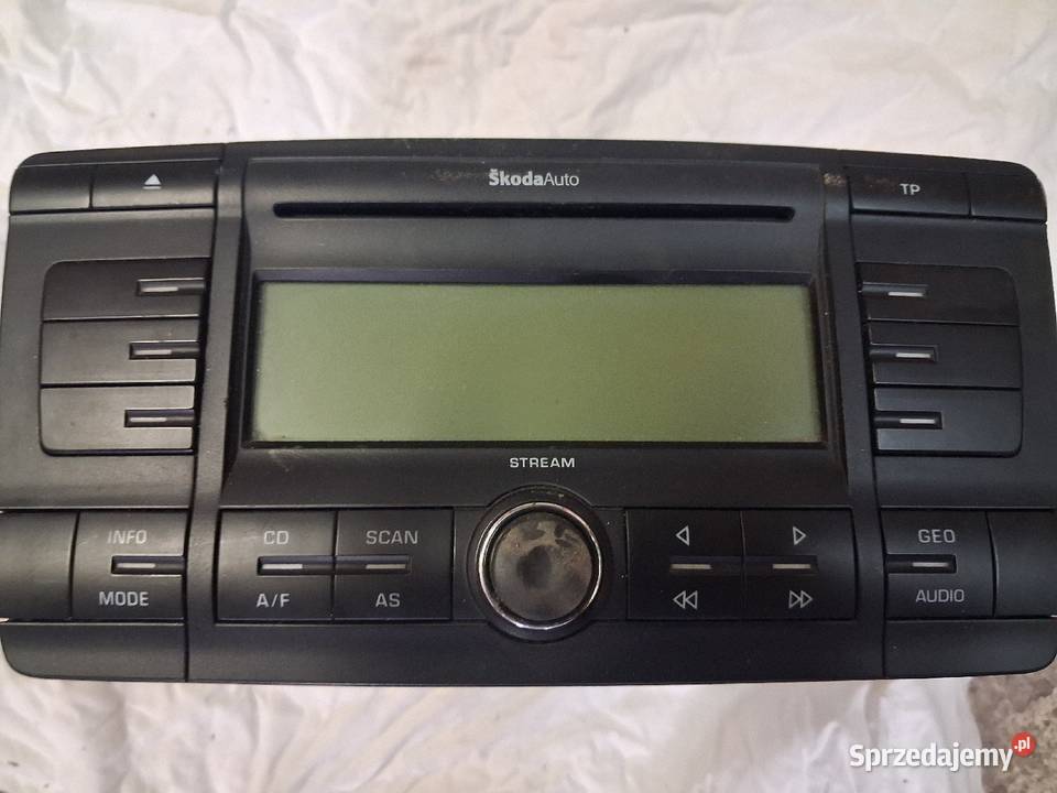 Radio oryginalne skoda octavia II osobowe Długa Kościelna