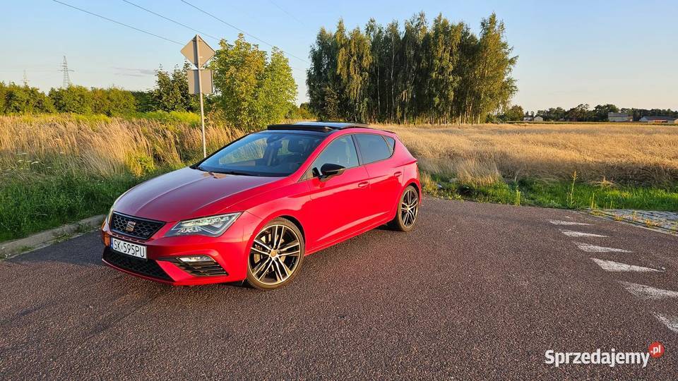 Seat Leon Cupra 20 DSG 290 SERIA SS Czerwony światła do jazdy dziennej Turek