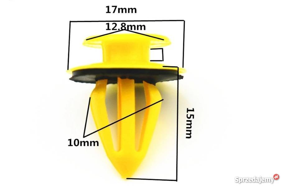 Zestaw 20 spinek tapicerskich Volkswagen VW Golf Wyposażenie wnętrza Wrocław
