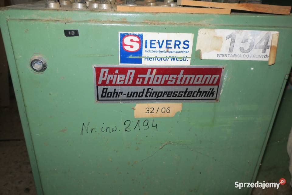 Wiertarka do frontów PriessHorstmann BF 490536A Produkcja