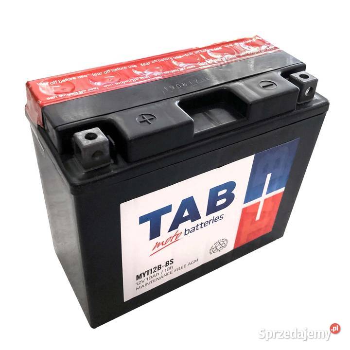 Akumulator motocyklowy TAB YT12BBS MYT12BBS 12V Akumulatory motocyklowe Układ elektryczny, zapłon Radom