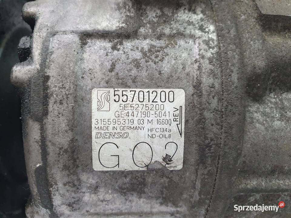 SPRĘŻARKA KLIMATYZACJI Opel Corsa D 12 16V lubelskie sprzedam