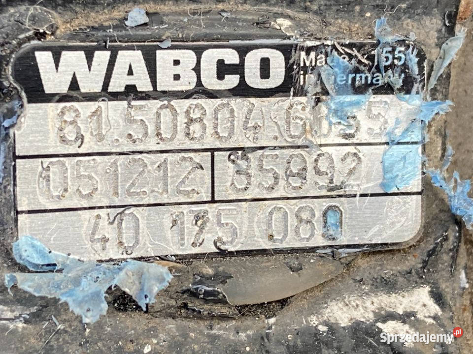Zacisk Hamulcowy MAN L2000 81508046355 Wabco Maszewo sprzedam