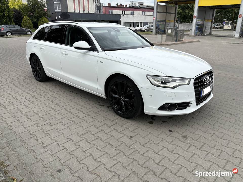 Audi A6 C7 20tdi 2012 kombi białe pełne Oława