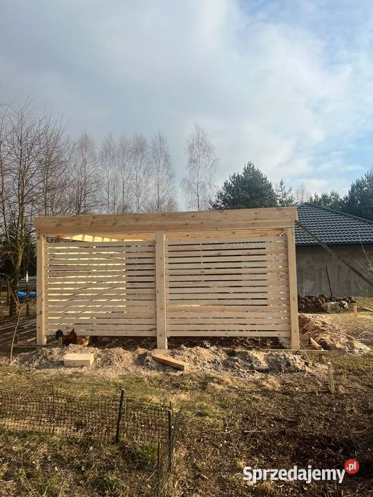 Wiata samochodowa altana SIERADZ Materiały budowlane sprzedam