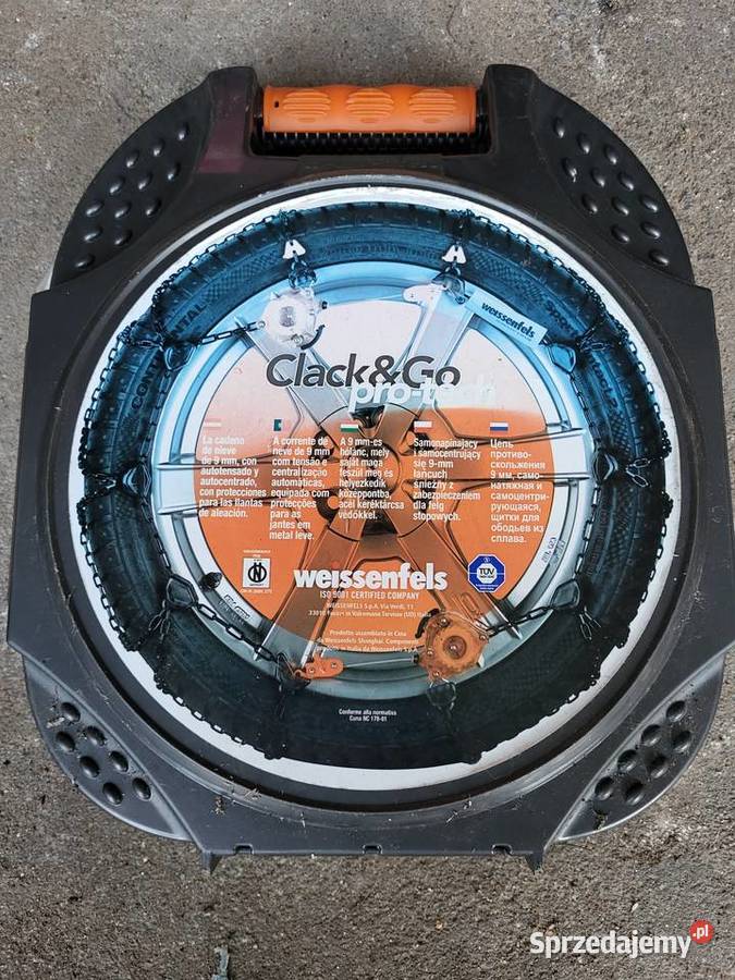 Łańcuchy śniegowe clackgo pro tech weissenfels Pozostałe Pułtusk sprzedam