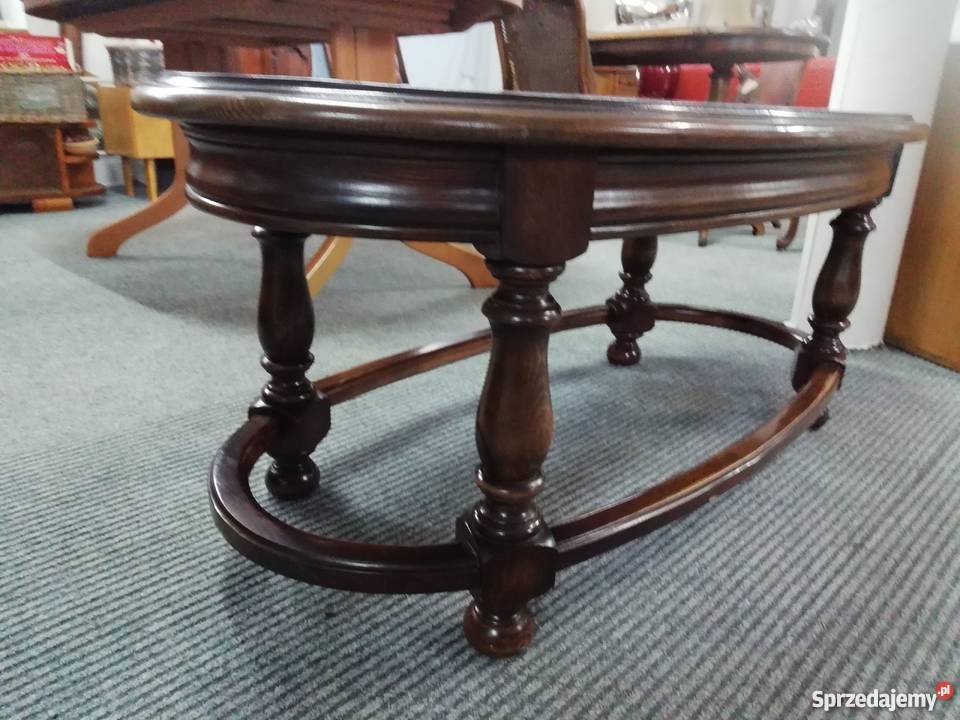 Dębowa ława stolik 60cm Tarnobrzeg