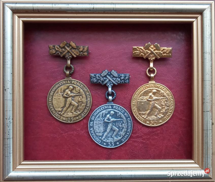Medal kolekcjonerski górnictwo PRL Częstochowa