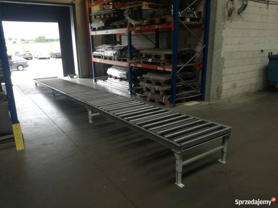 Przenośnik paletowy łoże rolkowe grawitacja Magazynowanie Chojnice