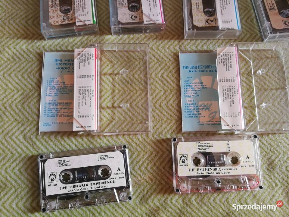 Jimi Hendrix Kasety Magnetofonowe MG Records Szczecin