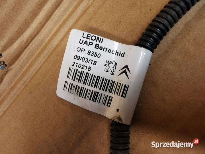 Instalacja wiązka zderzaka tył ds3 c3 II 2 4 pdc Materiały instalacyjne Sieraków