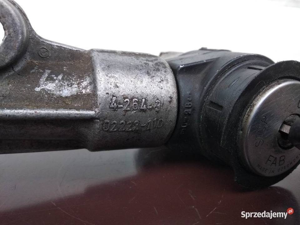 Skoda 105 120 stacyjka kluczyk oryginał osobowe Stacyjki i kluczyki Sieradz sprzedam