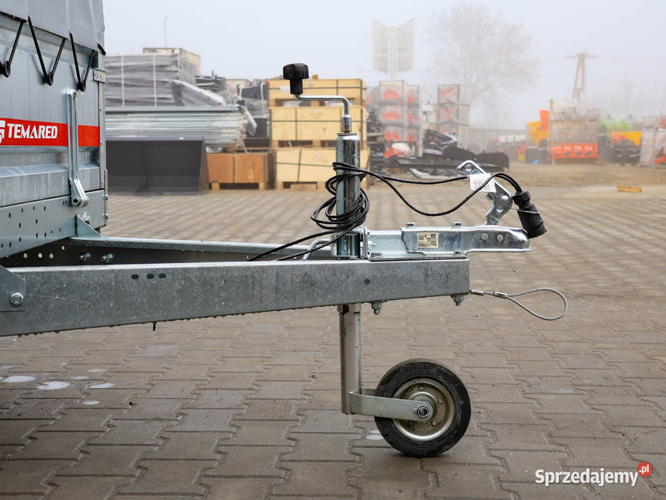 Przyczepka Temared PRO 26122 niehamowana tandem Lublin