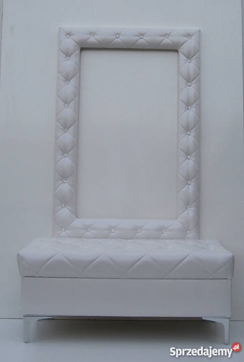 PUFA SKRZYNIA OTWIERANA RAMA DO LUSTRA SWAROVSKI Fotele i pufy Poznań