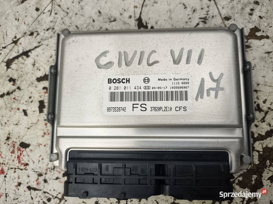 HONDA CIVIC VII 17cdti komputer sterownik Kielce