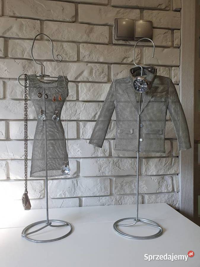 Manekin stojak wieszak na biżuterię vintage 2 w Solnica