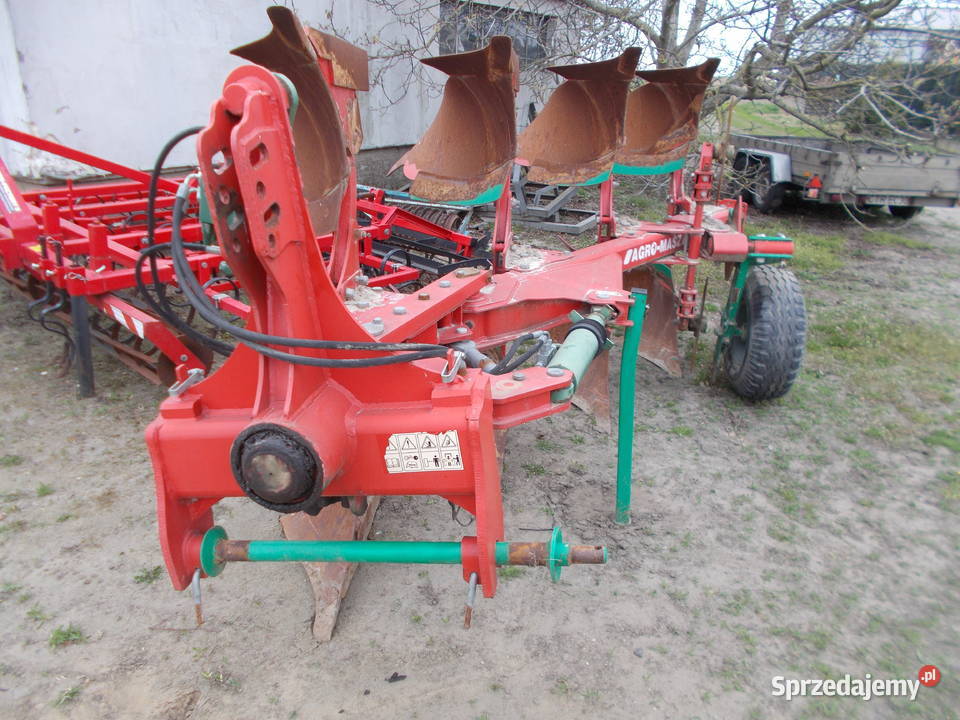 pług 4 skibowy AGRO MASZ 4 liniowanie odkładnie Pługi Brąchnowo