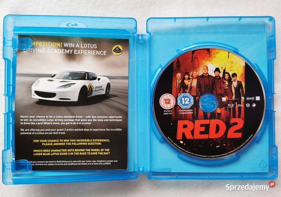 Red 2 Bluray En 2013 Bruce Willis Wytrzyszczki