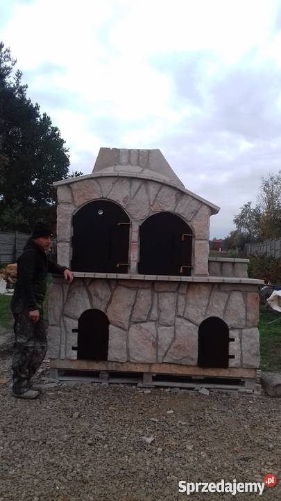 wędzarniagrill z kamienia murowany piec Grillowanie świętokrzyskie Niestachów sprzedam